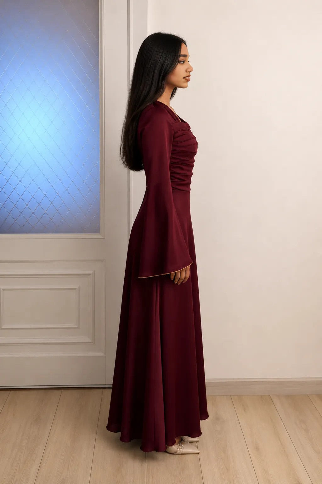 Vixella Red Elegance Dress